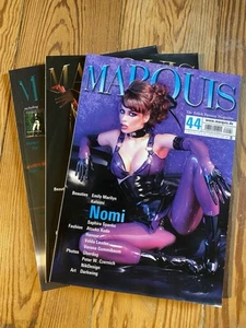 3x MARQUIS Magazin Nr. 44–46 – seltene Latex-Ausgaben, Top-Zustand - Bild 1 von 10