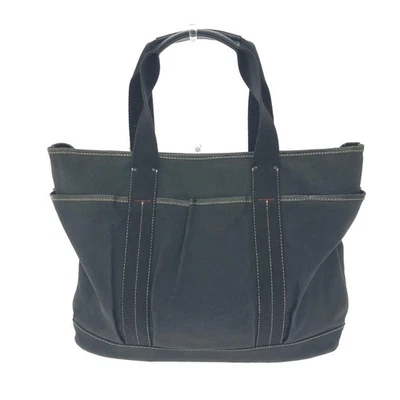 Auténtico bolso de mano Issey Miyake de lona negro vintage unisex clásico Foto 1 de 4