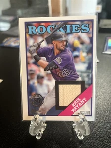 2023 Topps Series 1 - 1988 Topps Baseball Relics Kris Bryant #88R-KB (MEM) - Picture 1 of 2
