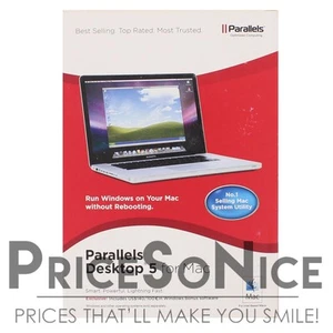 Parallels Desktop 5 for Mac by Nova Development Corp in Retail Box for MAC 10.4 - Picture 1 of 3
