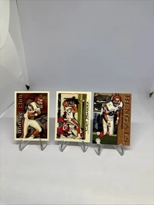 1995 Topps 1000 Yard Club #17 Carl Pickens Cincinnati Bengals +2 C11 - Picture 1 of 2