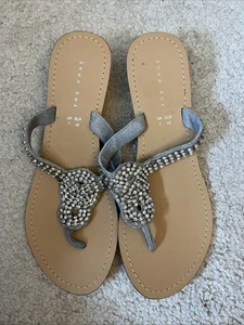 New Shoe Box Diamanté Sandals - Size 7 - Picture 1 of 5