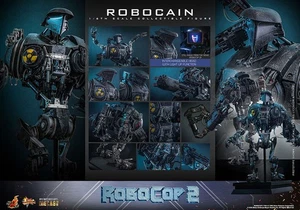 PSL HOT TOYS Movie Masterpiece DIECAST "RoboCop 2" 1/6 RoboCain JAPAN PRE ORDER - Picture 1 of 22