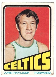 Tarjeta de baloncesto John Havlicek Topps #110 1973 B - Imagen 1 de 2