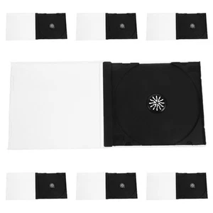  7 Pcs CD-Hülle CD-Aufbewahrungshalter Aufbewahrungsbehälter Für CD-Halter - Afbeelding 1 van 12