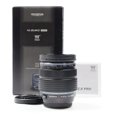 OLYMPUS M.ZUIKO DIGITAL ED 12-40mm F2.8 PRO NEGRO [Casi Como Nuevo] #197AA - Imagen 1 de 4