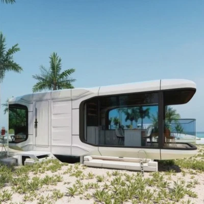 Hot Selling Waterproof Capsule Home Garden Architecture Space Capsule House - Image 1 of 4