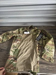 Army Combat Shirt Large Multicam Type 2 Zipper Flame Resistant ACS USGI - Picture 1 of 6