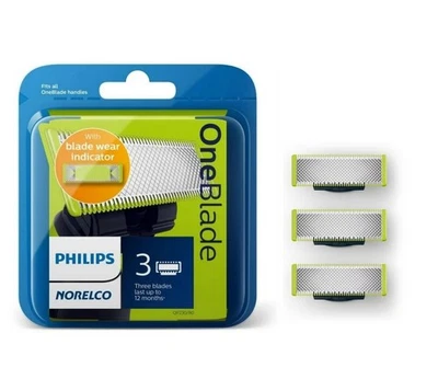 Hoja de repuesto Philips Norelco OneBlade, 3 unidades QP230 Foto 1 de 4