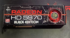 XFX Radeon HD 5970 Black Edition 2GB GDDR5 PCIe 2.0 x16 Graphics Card - Picture 1 of 4