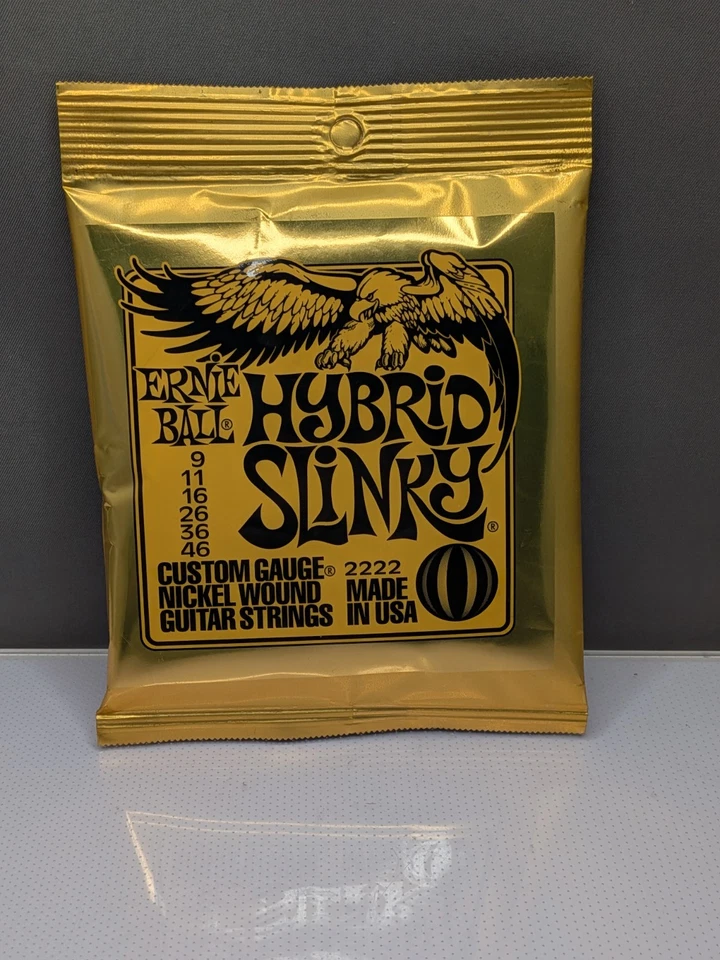 Ernie Ball 2222 Hybrid Slinky Nickel Electric Guitar Strings