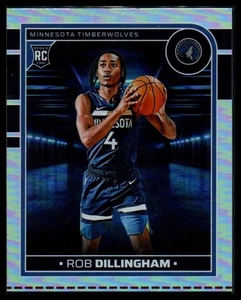 2024-25 Hoops Winter #238 Rob Dillingham Red Holo - Picture 1 of 2