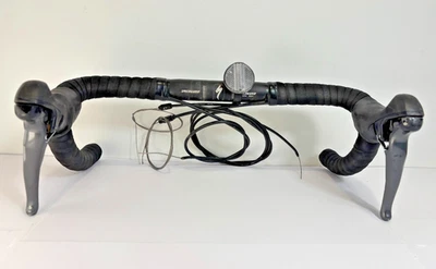Drop Handlebars With Shimano Claris 8 Speed Double STI Levers - Image 1 of 4