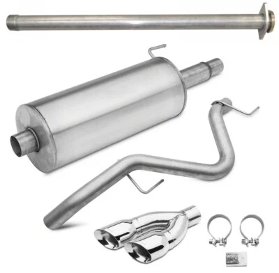 Sistema de escape trasero Cat Corsa Xtreme 3,0" puntas Ford F-150 2015-2020 5,0 L V8 Foto 1 de 4