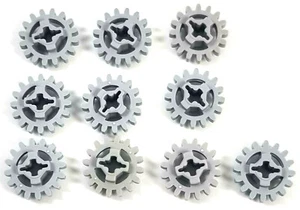 LEGO Nr- 4640536 technic Zahnrad 16 Zähne hellgrau 10 Stück - Bild 1 von 1