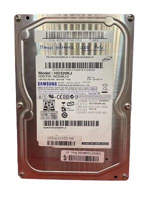 Disco Duro SAMSUNG HD320KJ 320,0 GB Sata II 3.5” - Imagen 1 de 4