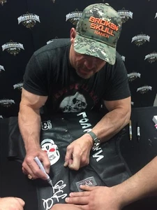 Stone Cold Steve Austin Signed Leather Vest with Proof Photo of him signing COA - Picture 1 of 10