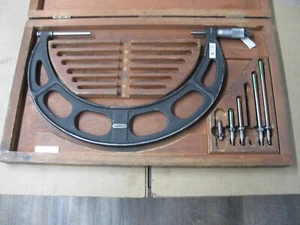 Starrett No. 224 6-12" OD MIKROMETER SET A1102 - Bild 1 von 4
