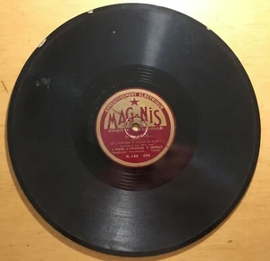Disque Old record 78t/rpm 25cm Mag-Nis Viard/Vaissade/Grigaut  - Picture 1 of 3