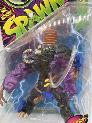 FIGURAS DE ACCIÓN SPAWN ULTRA TREMOR II FLUIDO CORPORAL BOMBEO ACCIÓN Púrpura Foto 1 de 4