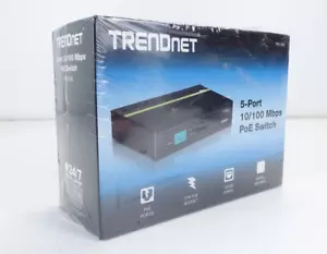 New Sealed - Trendnet TPE-S50 5-Port Gigabit PoE Switch - Picture 1 of 6
