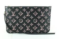 Louis Vuitton Black Pink Monogram Fall for You Neverfull Pochette MM or GM 