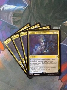 Extract from Darkness x 4 | 7% Off 2+ | UB: Lord of the Rings | NM | MTG - Picture 1 of 1