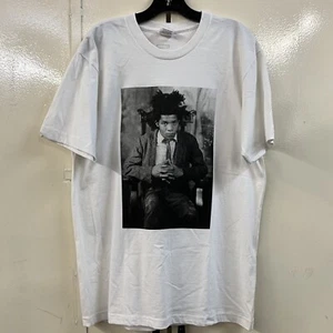 2013 Supreme Jean Michel Basquiat Tee White Sz L Large - Picture 1 of 17