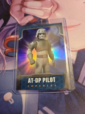 2015 Topps Star Wars Rebels Rainbow Foil AT-DP Pilot Card #14 RARE CHASE HTF SSP - Image 1 of 2