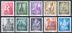 ESPAÑA - AÑO 1954 - EDIFIL 1132 / 41** - AÑO MARIANO - MNH - Imagen 1 de 2