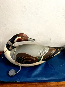 Señuelo de madera original Lac La Croix Ducks ilimitado acicalamiento pintail #1644 - Imagen 1 de 6