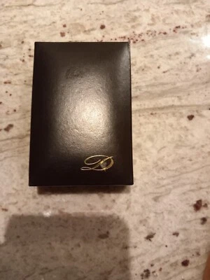 Accendino DUPONT argento usato con custodia originale - Immagine 1 di 2