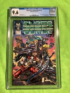 Cómic Cyberforce Serie Limitada #1 Calificación CGC 9.6 Imagen/Vaca Superior 1992 - Imagen 1 de 2