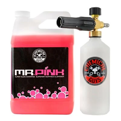 Chemical Guys - TORQ Foam Cannon Snow Foamer & Mr. Pink Super Suds Soap (1 Gal) - Image 1 of 4
