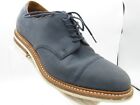 Mr. B's for Aldo Size 8 M/EU 41 Blue Leather Cap Toe Casual Oxfords Mens Shoes
