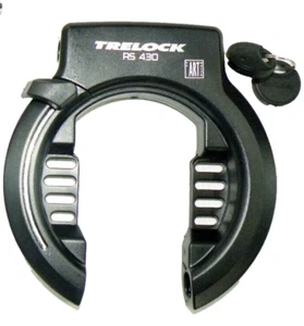 Trelock RS 430 Fahrrad Rahmenschloss schw. Fahrradschloss ,   Schlüssel az. - Bild 1 von 1