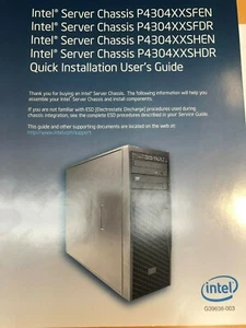 Intel Server Chassis P4304 Quick Installation User's Guide - Picture 1 of 1