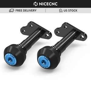 NICECNC Frame Slider Protector Crash Pads For Suzuki DRZ400S DRZ400SM 2000-2024 - Foto 1 di 7