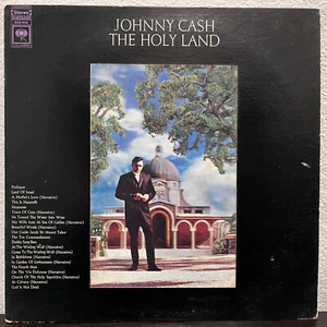 JOHNNY CASH - The Holy Land (Columbia) - 12" Vinyl Record LP - VG - Picture 1 of 3
