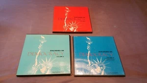 Dialogues on Democracy Volumes I II III 1 2 3 1-3 Box Sets III I Sealed - Picture 1 of 4