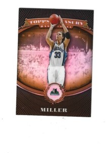 2008-09 Topps Treasury Refractors Bronze #35 Mike Miller /999  MEMPHIS GRIZZLIES