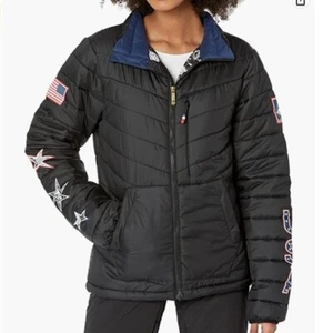 VOLCOM US Snowboard Team Tia Womens S Jacket/Coat Black NEW $260 - Picture 1 of 8