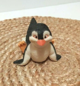 Penguin Figurine Laying Down - Picture 1 of 4
