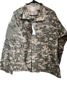 Military Army Combat Uniform Field Jacket Coat Digital Camo Size Medium/Regular