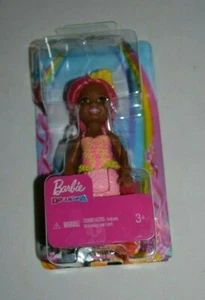 BARBIE 2019 DREAMTOPIA MERMAID - AFRICAN AMERICAN GIRL PINK DOLL - Picture 1 of 2