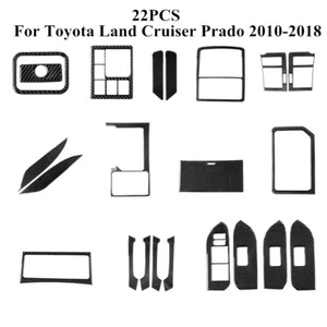 Kit de cubierta completa de fibra de carbono de 22 piezas para Toyota Land Cruiser Prado 2010-2018 - Imagen 1 de 18