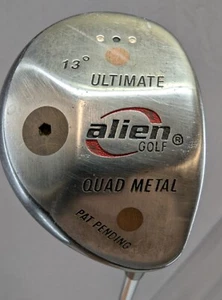 ALIEN GOLF 13* ULTIMATE QUAD METAL FAIRWAY WOOD HYDRO-POWER STEEL SHAFT RH - Picture 1 of 21