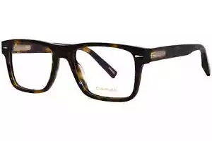 Chopard VCH341 0722 Eyeglasses Men's Dark Havana Full Rim Square Shape 54mm - Picture 1 of 3