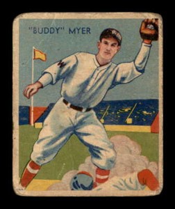1934 Diamond Stars #4 Buddy Myer   G X2761425