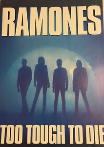 THE RAMONES TOO TOUGH TO DIE VINTAGE 1990er POSTERALBUM neu 24 x 34 ZOLL - Bild 1 von 1